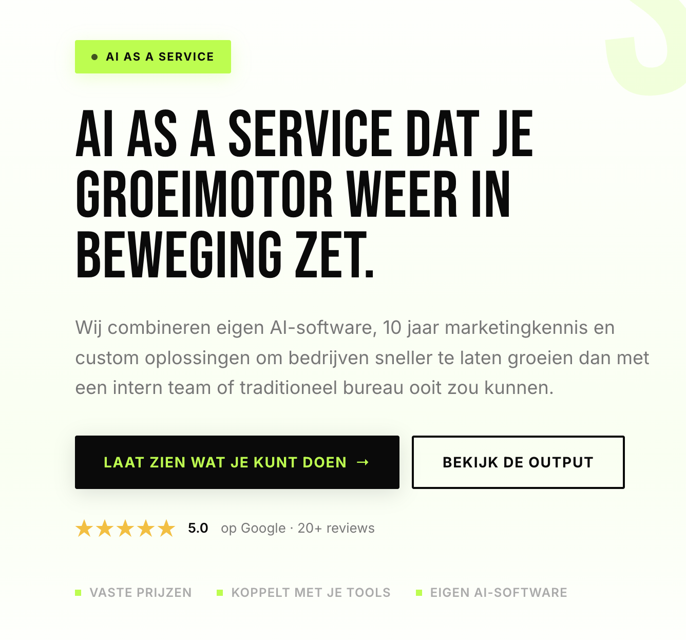 SearchLab — repositioned as AI as a Service